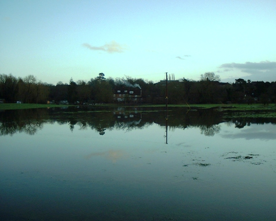 Flood Bishops Meadow Farnham Surrey